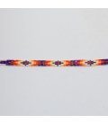 HEAD BAND OR HAT BAND, FROM NATIVE AMERICAN NAVAJOS, WOVEN BEADS , FOR WOMEN AND MEN