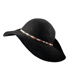 BIJOU DE TÊTE OU DE CHAPEAU, ORIGINE NAVAJO, PERLES TISSÉES, HOMME-FEMME