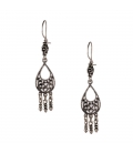 BERBER EARRINGS, SILVER FILIGREE, WOMEN AND GIRLS