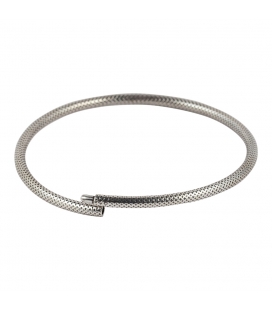 OPEN SILVER BANGLES, INDIAN COLLECTION, FOR WOMEN 