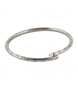 BERBER SILVER BANGLE, MEN AND WOMEN