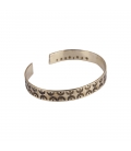 Bracelet "Thin" SL bijoux Créations , en Laiton estampé, fait main, pour femme