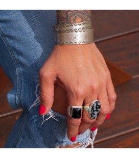 Bracelet Banditas Créations , en Argent 925 estampé, fait main, pour femme