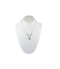 COLLIER Zuni "LIQUID SILVER" , pendentif multipierres, Argent et pierres, pour femme et enfant 