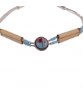 NATIVE AMERICAN NAVAJO BRACELET "LIQUID SILVER" 5 ROWS, SILVER , WOMEN AND CHILDREN