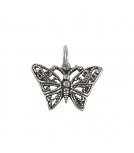 PENDENTIF BERBERE "PAPILLON" en Argent, pour femme et enfant