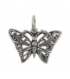 PENDENTIF BERBERE "PAPILLON" en Argent, pour femme et enfant