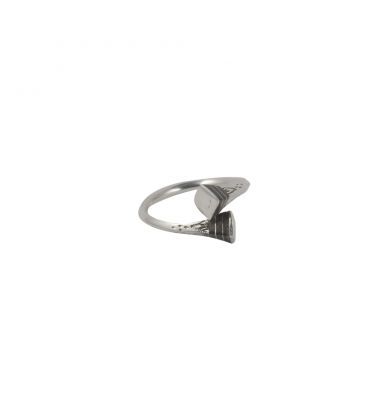 BAGUE TOUAREG ARGENT, ANNEAUX CROISES, POUR HOMME OU FEMME