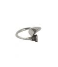 BAGUE TOUAREG ARGENT, ANNEAUX CROISES, POUR HOMME OU FEMME