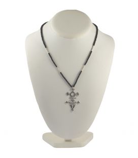 COLLIER BERBERE EN ARGENT TRAVAILLÉ, POUR FEMME 