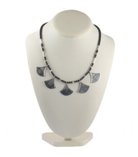 COLLIER BERBERE EN ARGENT TRAVAILLÉ, POUR FEMME 