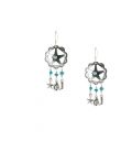 Boucles d' oreilles Navajos, Dream catchers et breloques Argent, pour femme et enfant