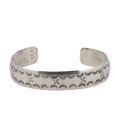 Bracelet "3D" Banditas Créations, en Argent estampé et pierre ( au choix) , fait main, pour homme et femme