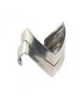 "AFRICAN SKIES" CUFF, silver PLATED, for women